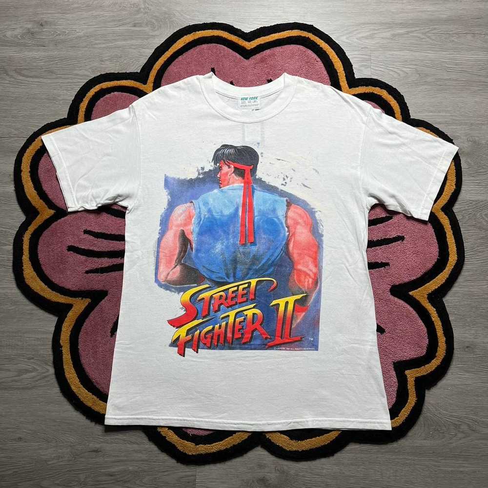 Vintage Vintage 90’s Street Fighter 2 Double Side… - image 1