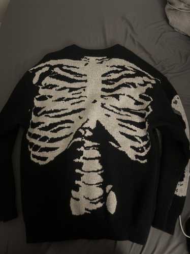 Streetwear Skeleton knitted sweater