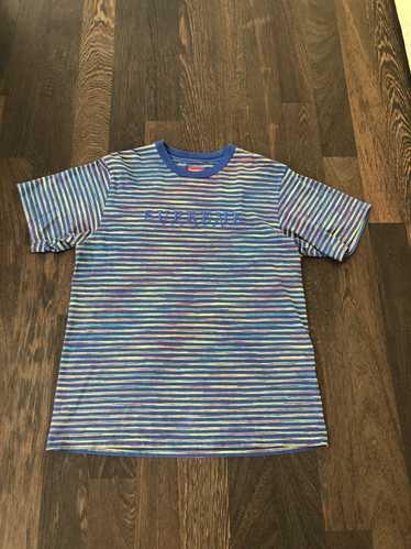 Supreme Royal Blue Static Stripe purchases Shirt SS18