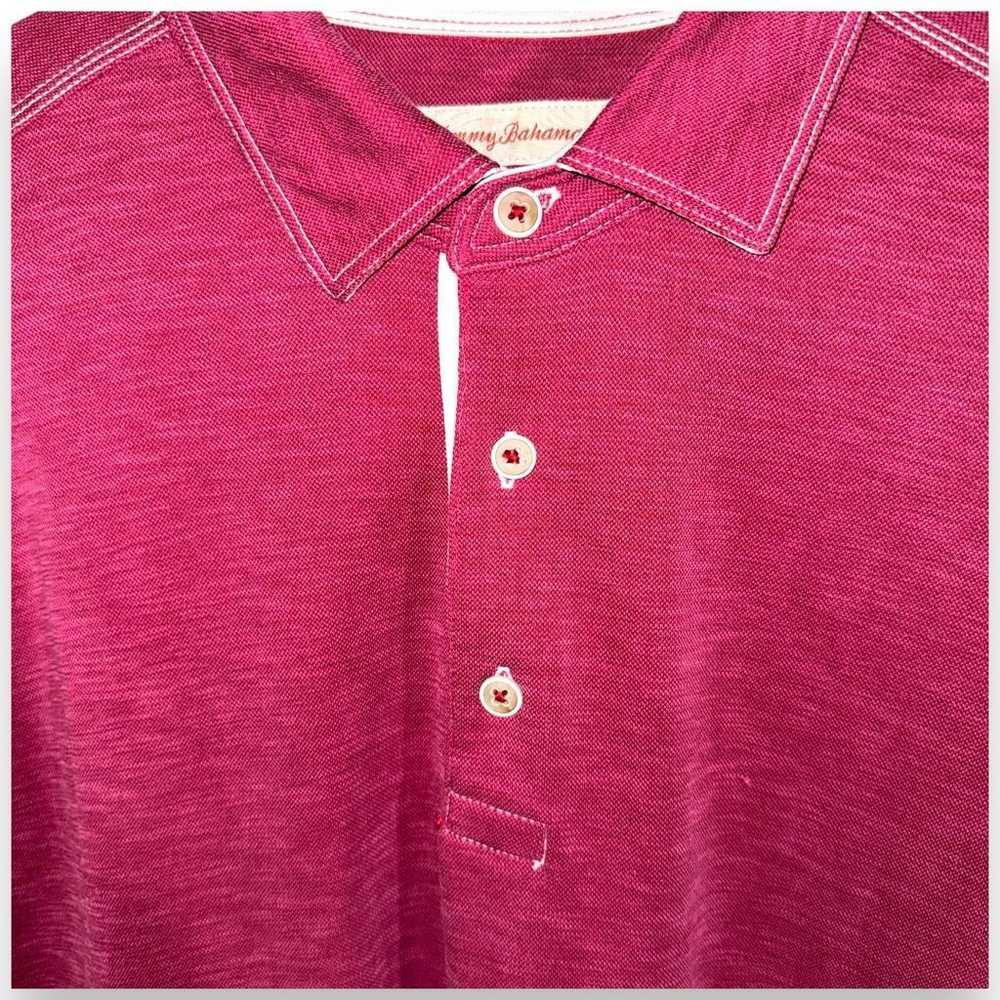 Tommy Bahama Red Tommy Bahama Modal Polo Shirt Si… - image 4