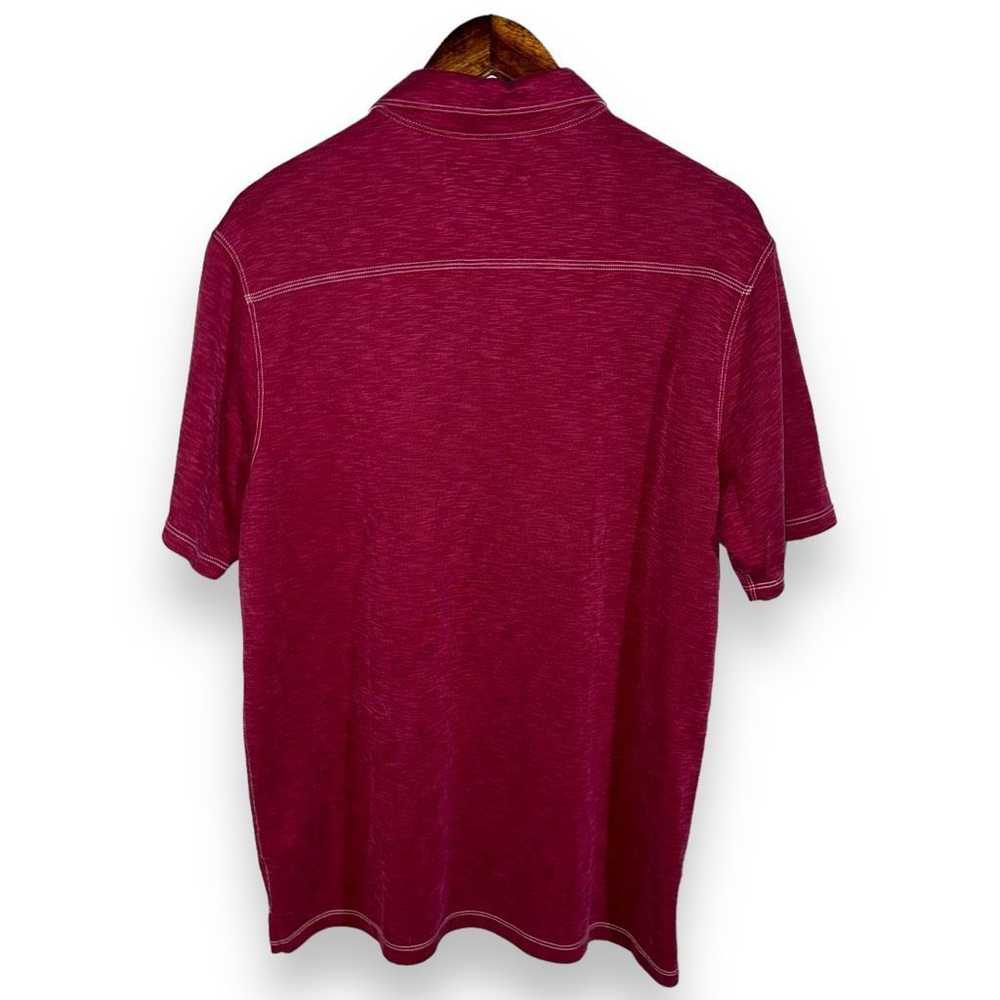 Tommy Bahama Red Tommy Bahama Modal Polo Shirt Si… - image 7