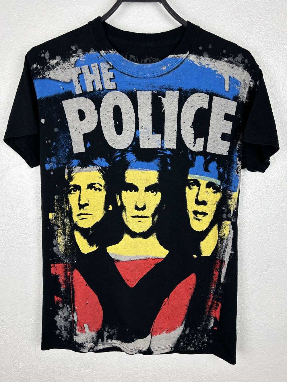 Band Tees × Liquid Blue The Police Sting Band All… - image 1