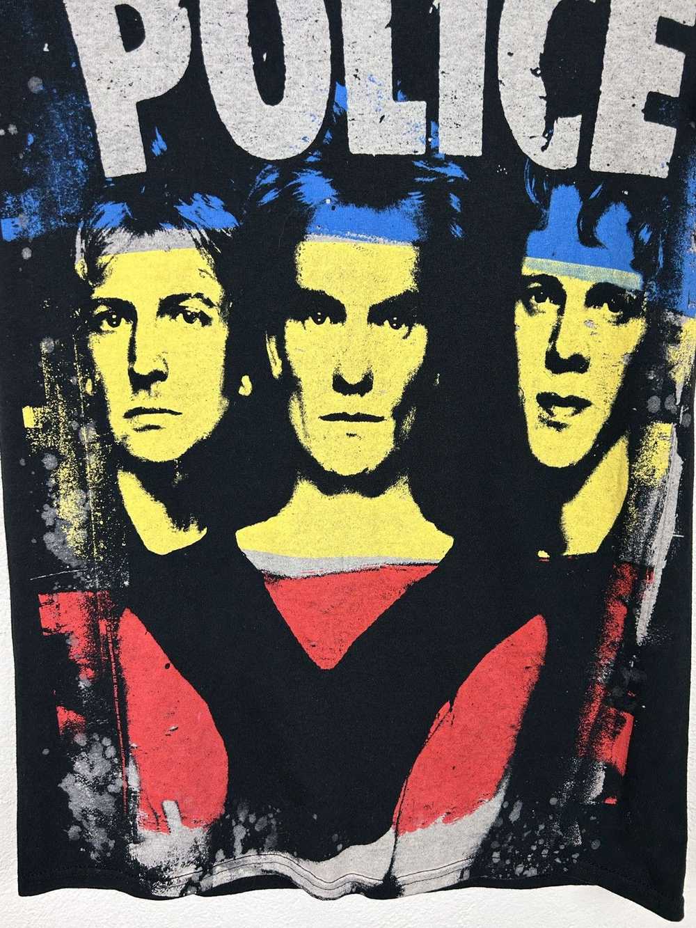 Band Tees × Liquid Blue The Police Sting Band All… - image 2