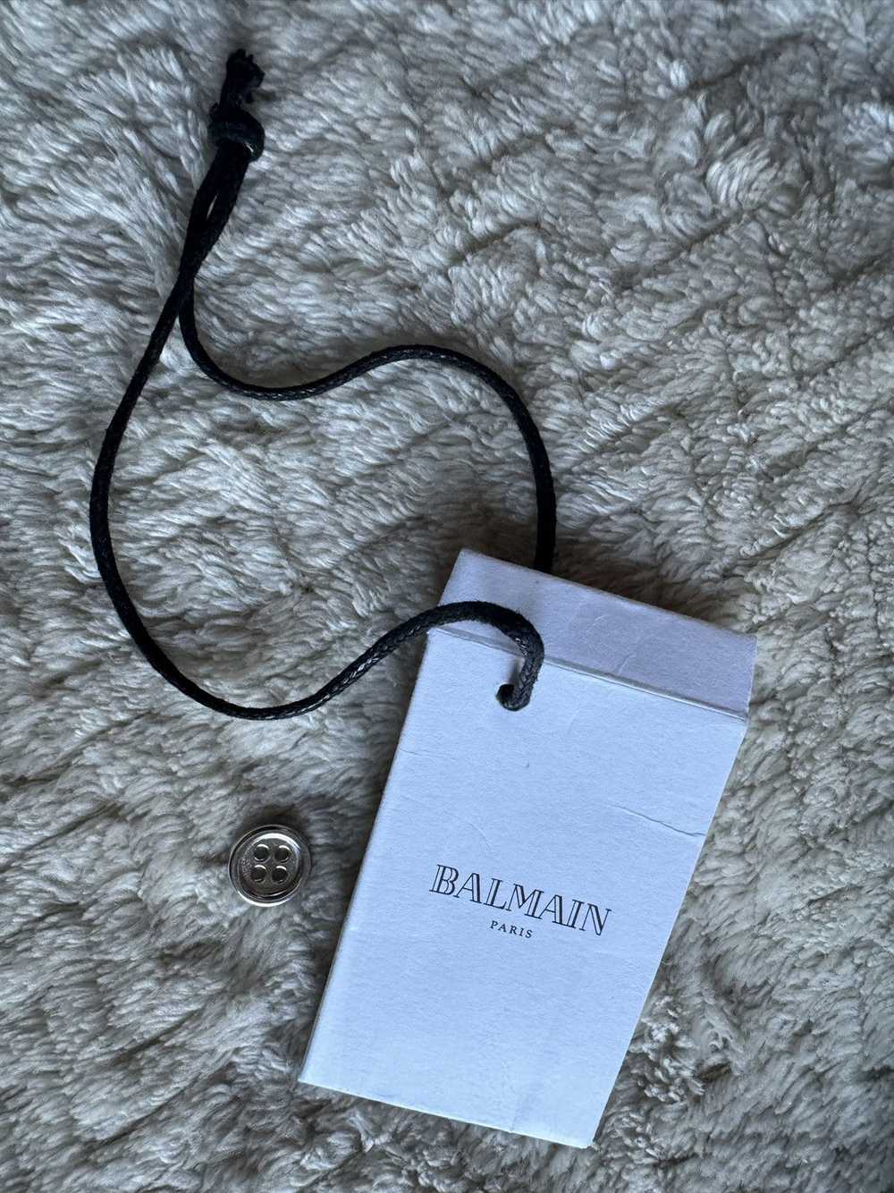 Balmain Balmain Distressed Denim Button-Up - image 11