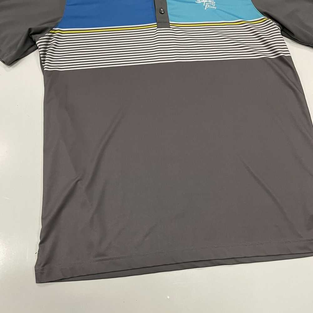 Puma Puma Men’s Golf Polo Shirt Dry Cell Gray Str… - image 2