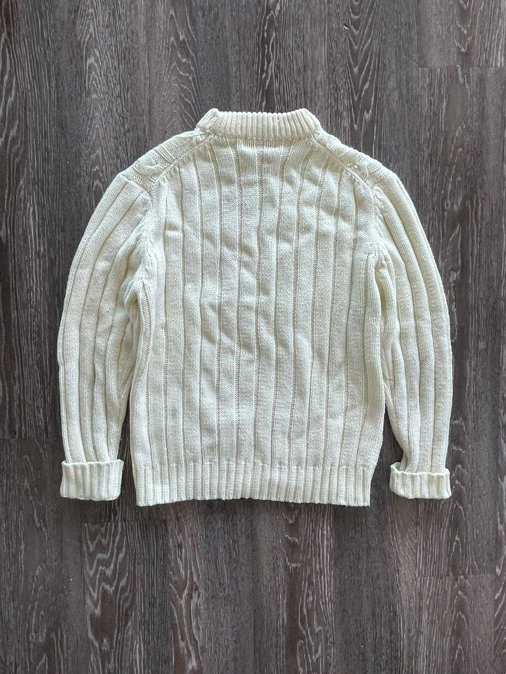 Coloured Cable Knit Sweater × Sears × Vintage Vin… - image 8