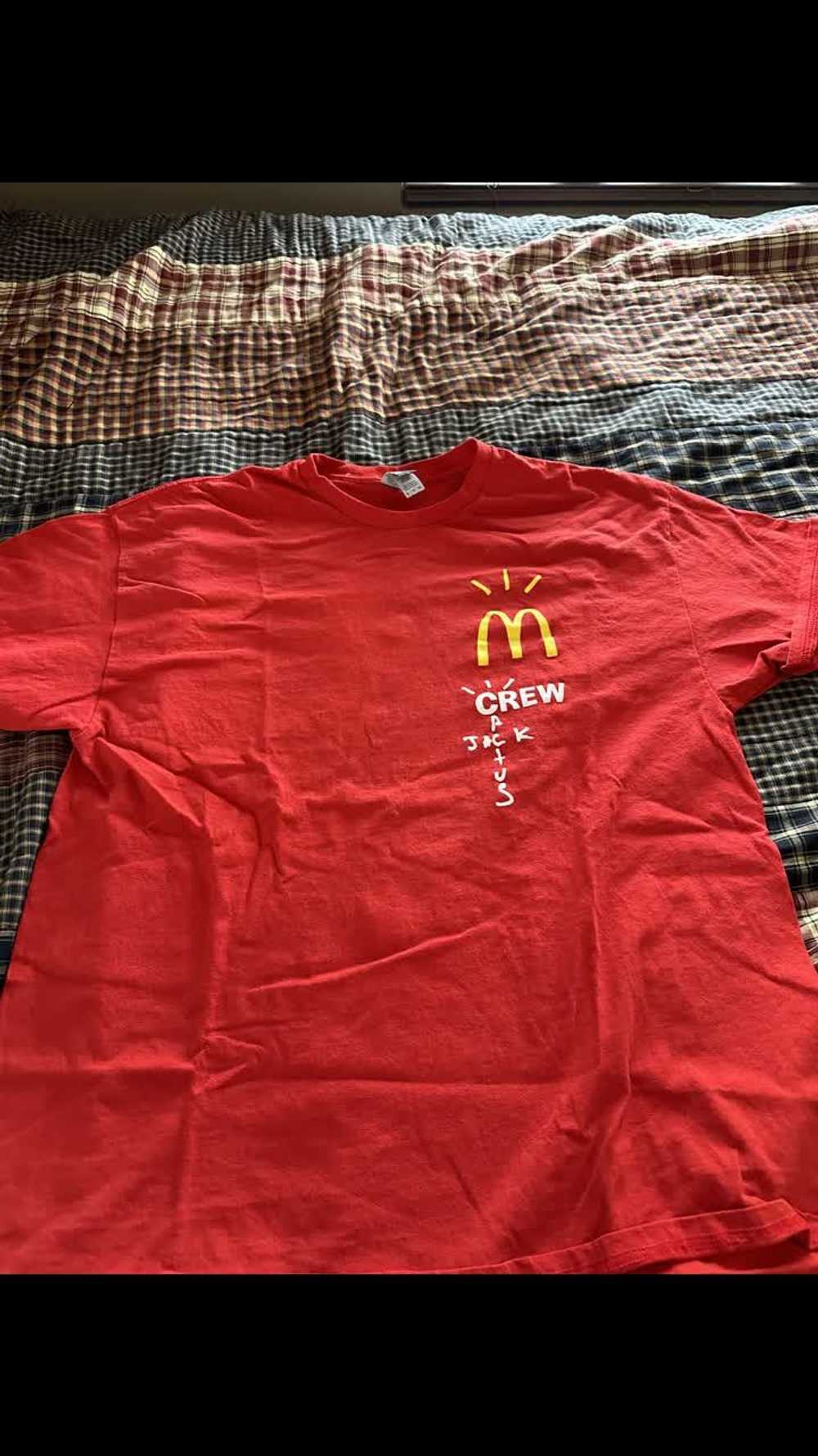 Travis Scott Cactus Jack McDonald's Crew Tee - image 1