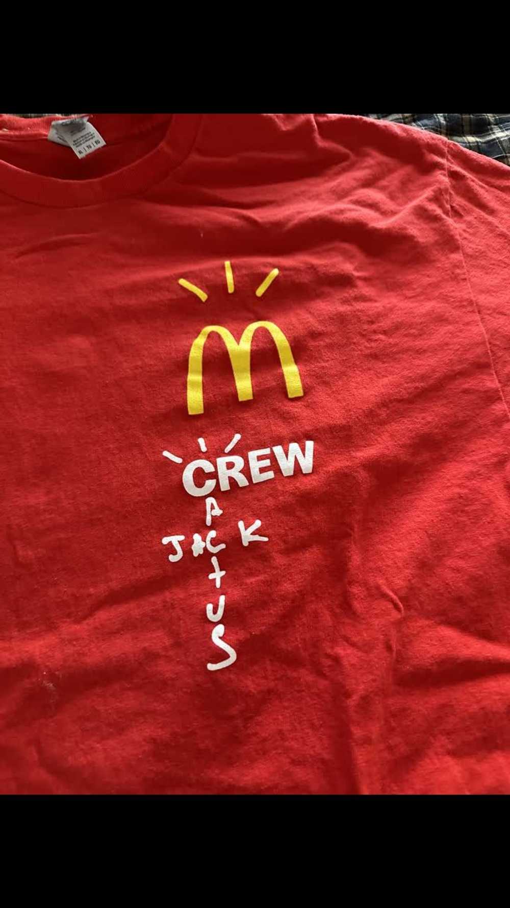 Travis Scott Cactus Jack McDonald's Crew Tee - image 2