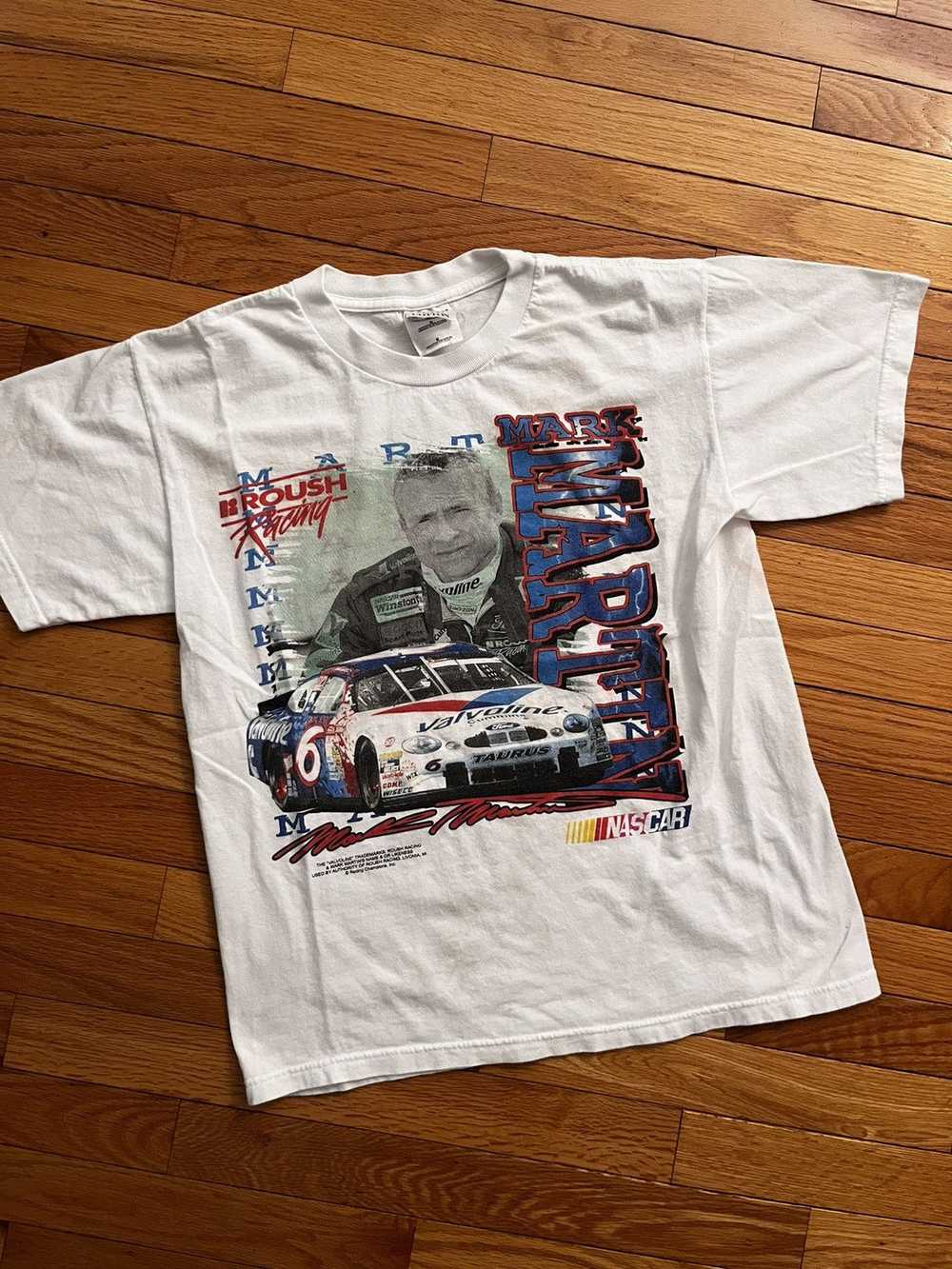 Made In Usa × NASCAR × Vintage VTG 90s Mark Marti… - image 1