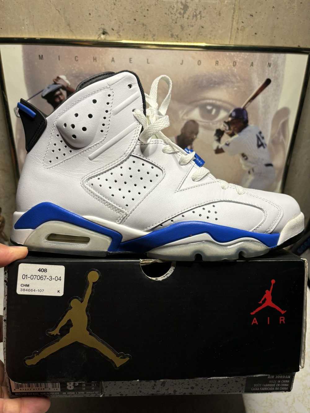 Jordan Brand Air Jordan 6 Retro sport royal blue - image 1