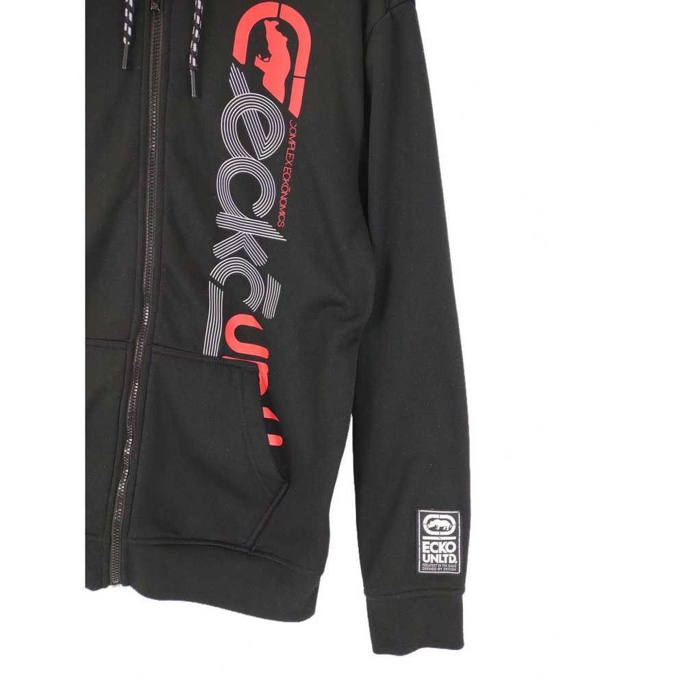 Ecko Unltd. ECKO Unlimited Unltd Black Full Zip D… - image 4