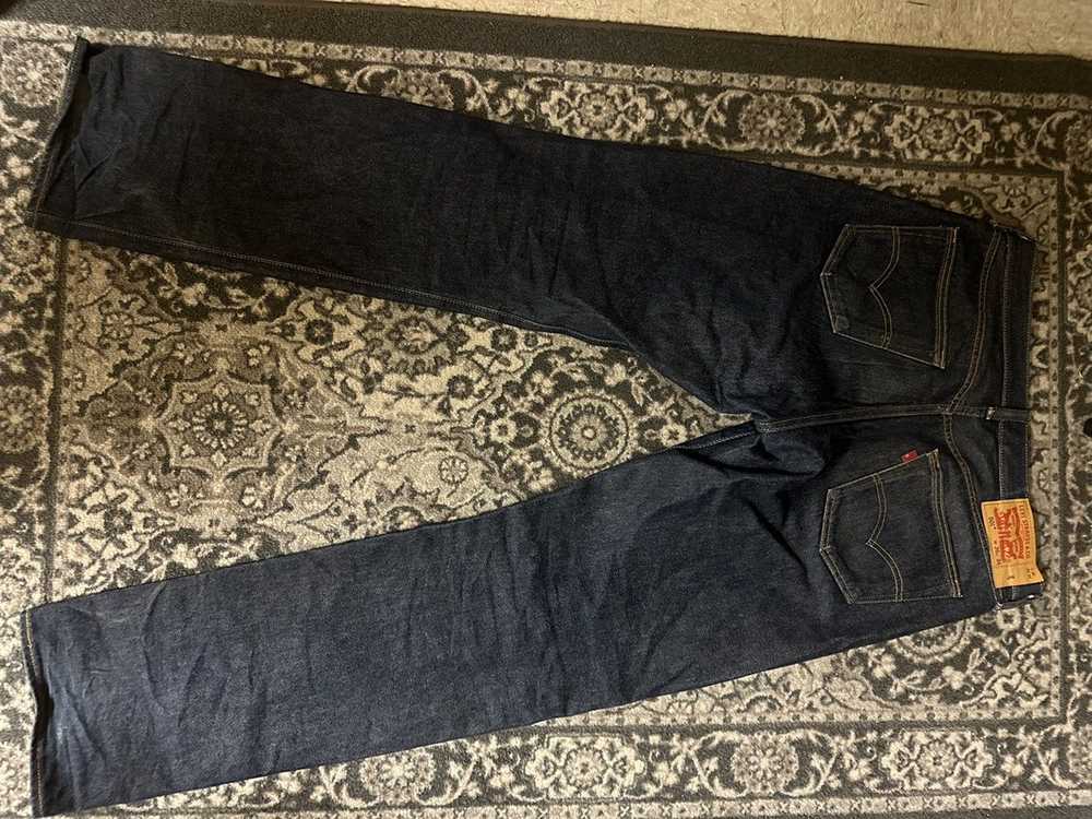 Levi's levi's 501's, dark denim, 36x36 - image 1