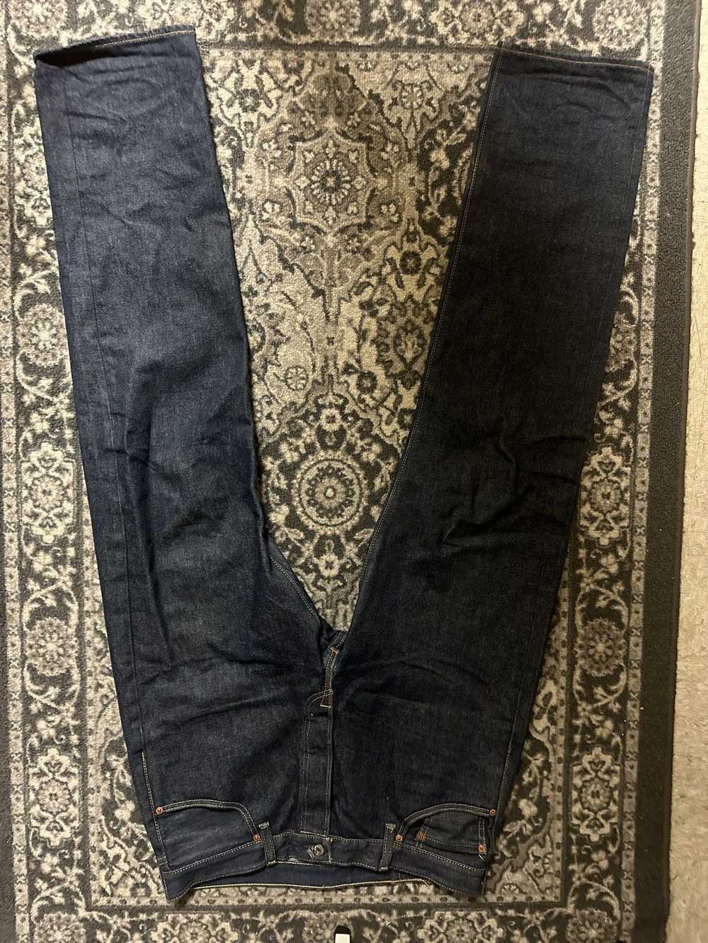 Levi's levi's 501's, dark denim, 36x36 - image 2