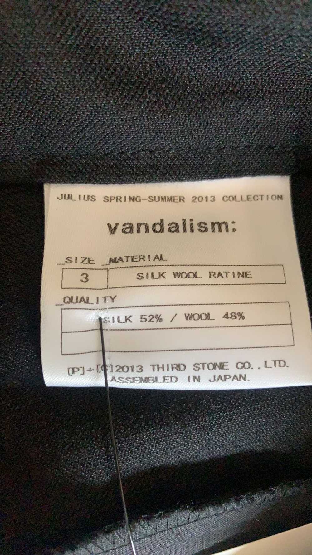 Julius Like new JULIUS “Vandalism “ silk-wool dro… - image 10