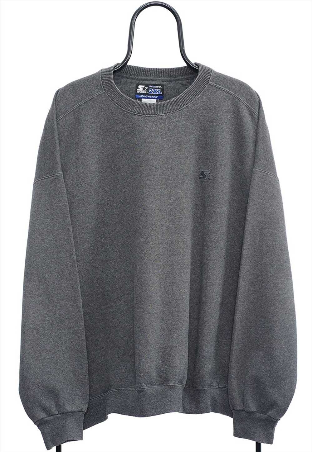 Vintage Starter Grey Sweatshirt Mens - image 1