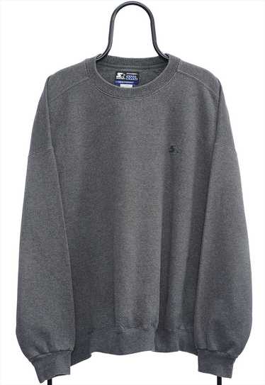 Vintage Starter Grey Sweatshirt Mens - image 1