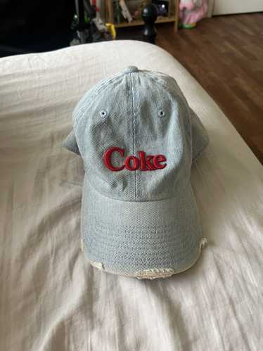 Coca Cola Coke Coca Cola Soda Distressed Denim Hat
