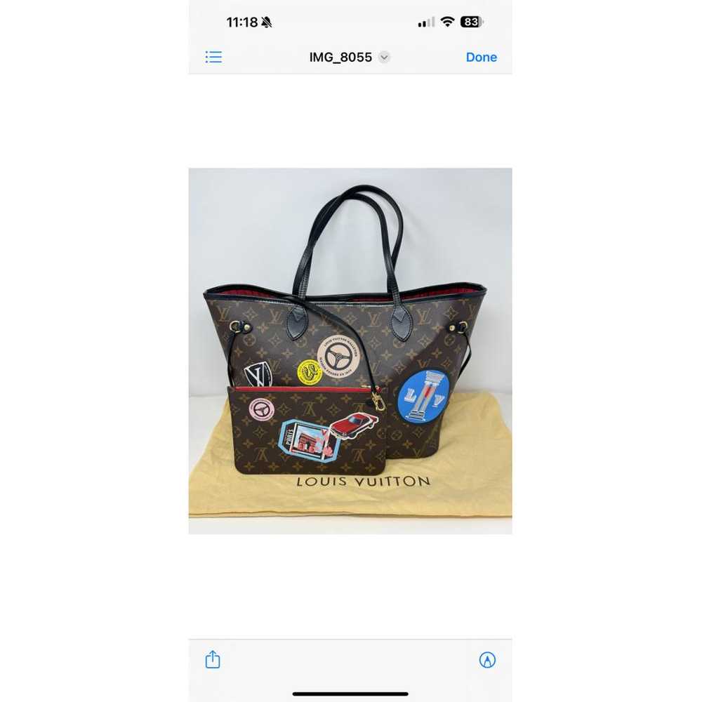 Louis Vuitton Neverfull cloth tote - image 2