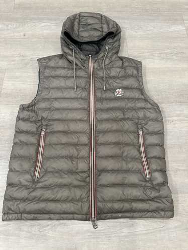 Moncler Moncler Hooded Down Vest