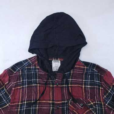 Sonoma Sonoma Casual Button Up Hoodie Mens Size La