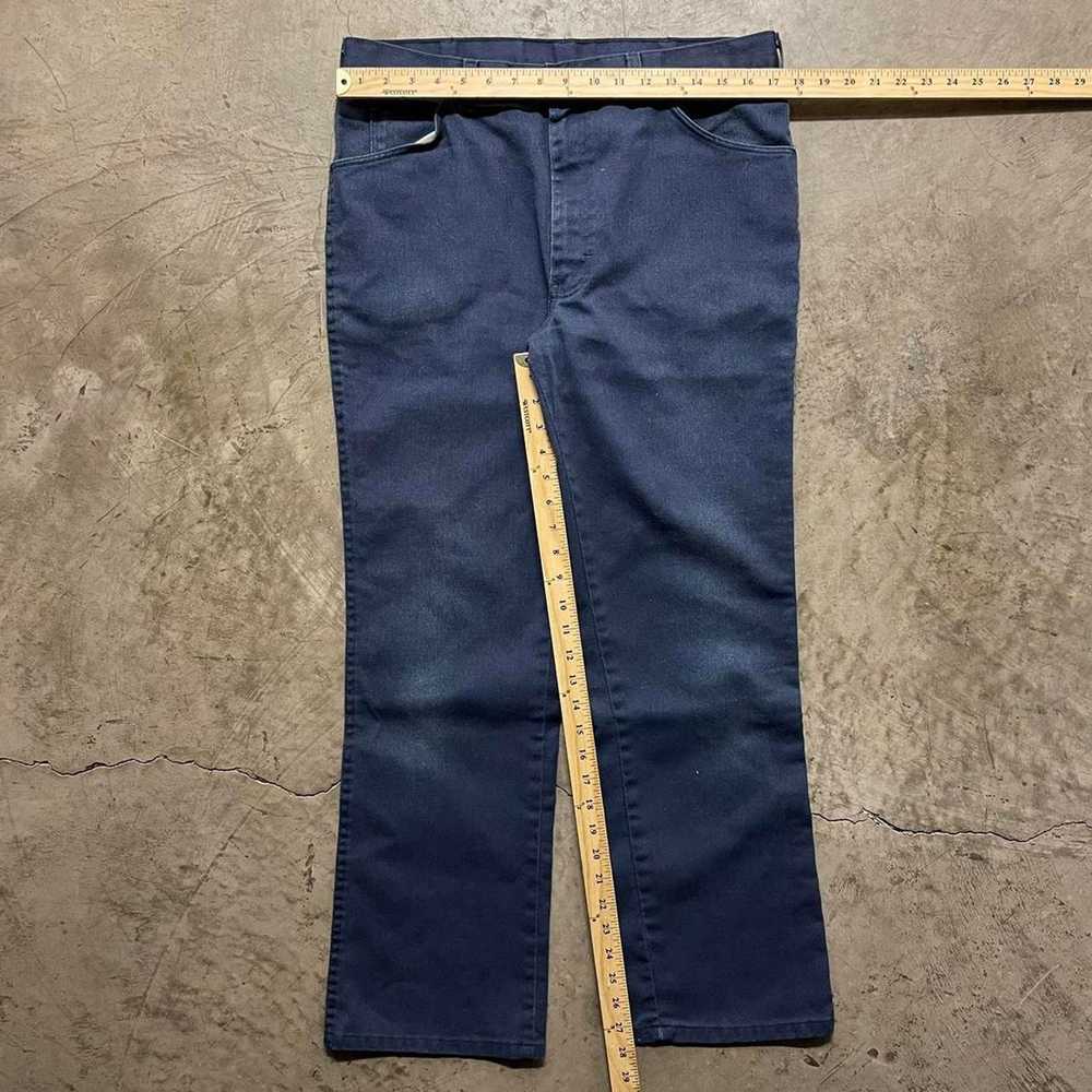 Dickies Vintage 1980s navy blue dickies - image 4