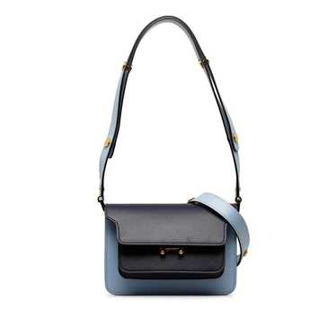 Marni Trunk leather crossbody bag - image 1