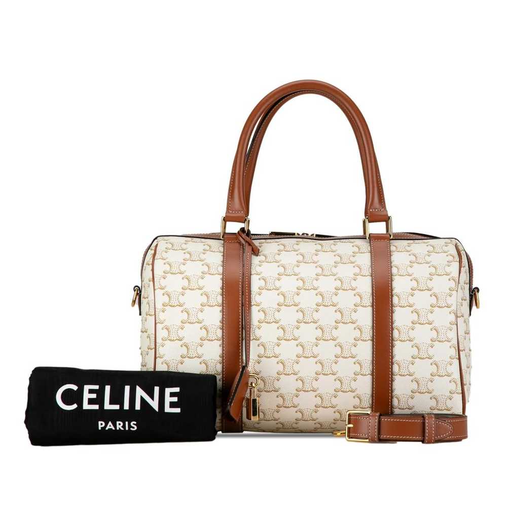 Celine Triomphe leather crossbody bag - image 10