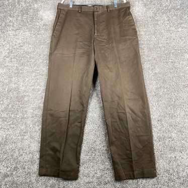 Haggar Haggar Dress Pants Men's Size 36x30 Brown F