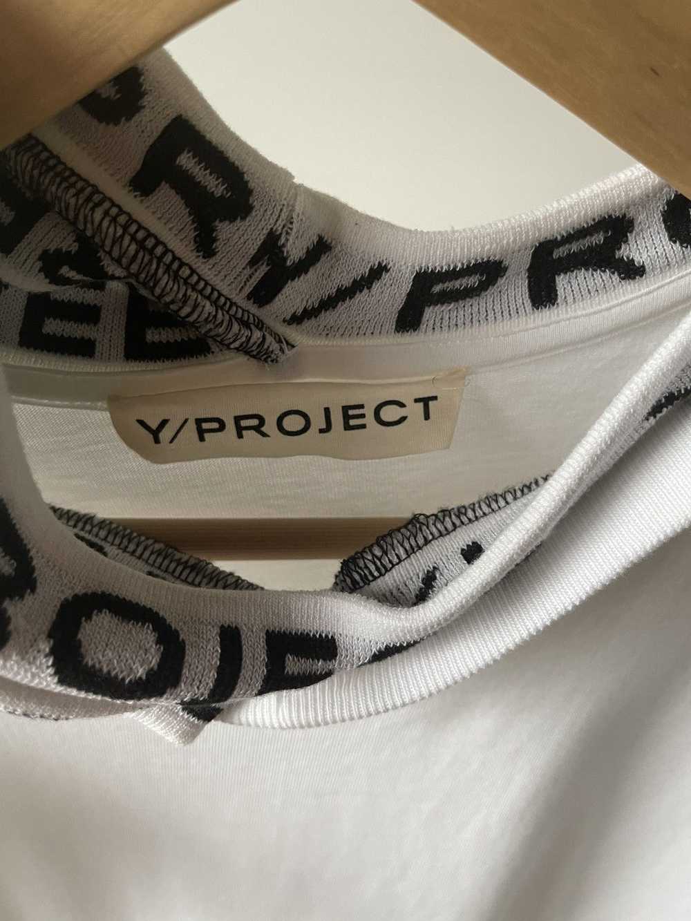 Y/Project “Evergreen” Triple Collar T-Shirt Size L - image 4