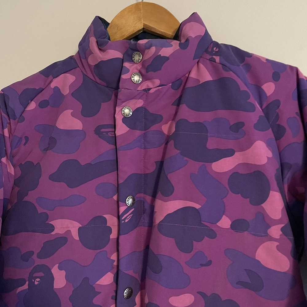 Bape OG Bape Apee Blue / Purple Camo Reversible P… - image 3