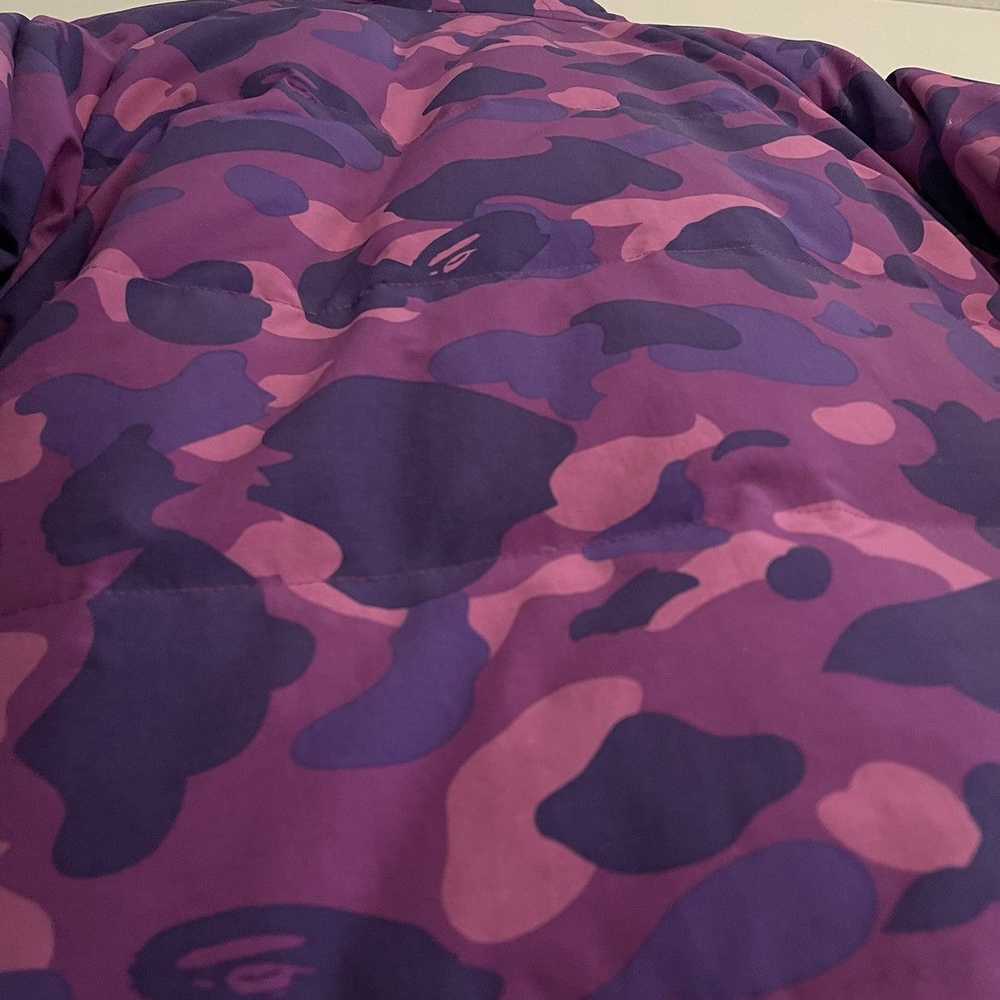 Bape OG Bape Apee Blue / Purple Camo Reversible P… - image 5