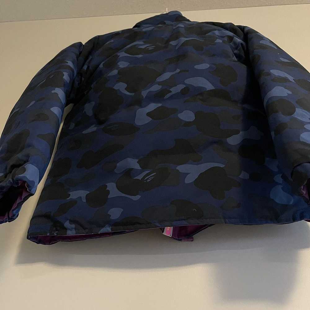 Bape OG Bape Apee Blue / Purple Camo Reversible P… - image 9