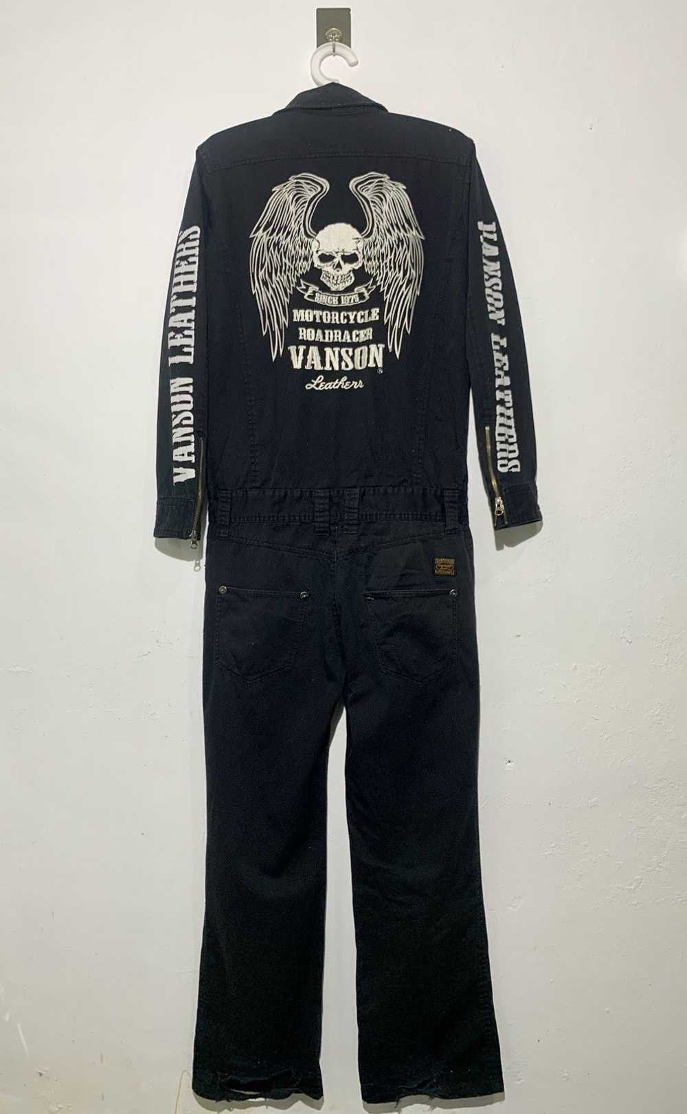 Overalls × Racing × Vanson Leathers Rare !! Vanso… - image 2