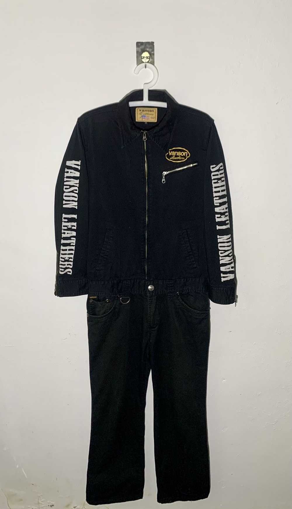 Overalls × Racing × Vanson Leathers Rare !! Vanso… - image 4