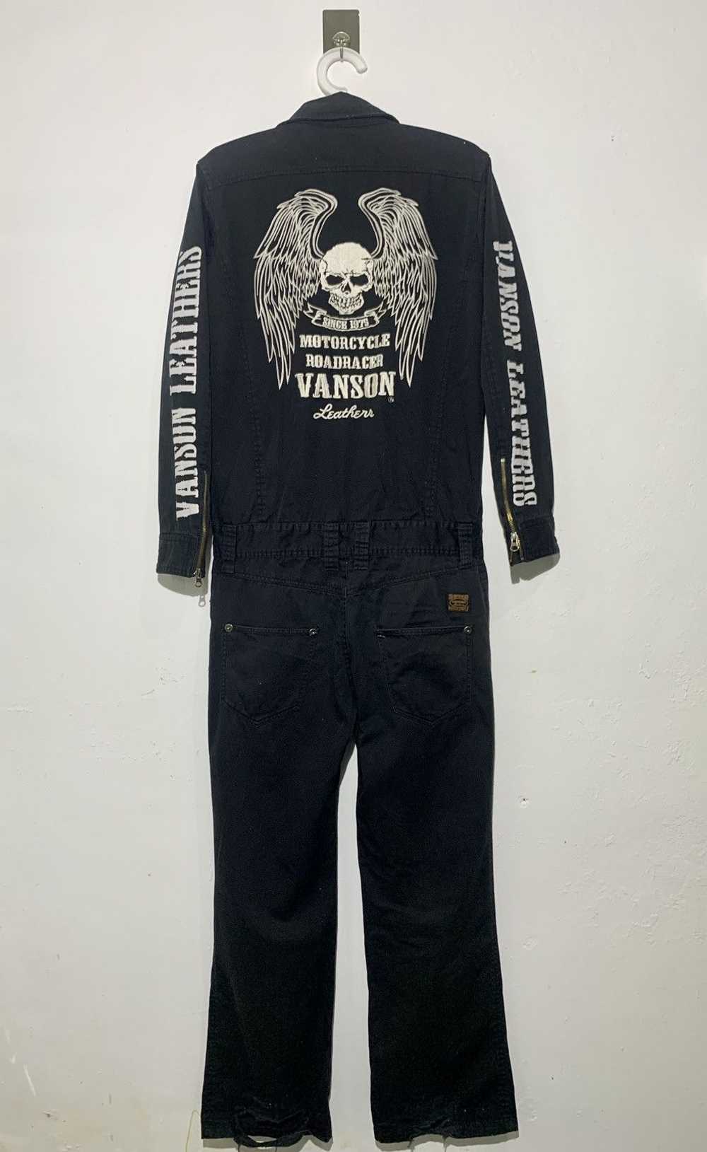 Overalls × Racing × Vanson Leathers Rare !! Vanso… - image 7