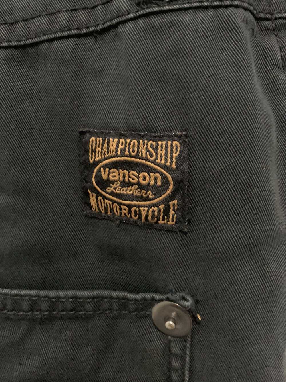 Overalls × Racing × Vanson Leathers Rare !! Vanso… - image 9