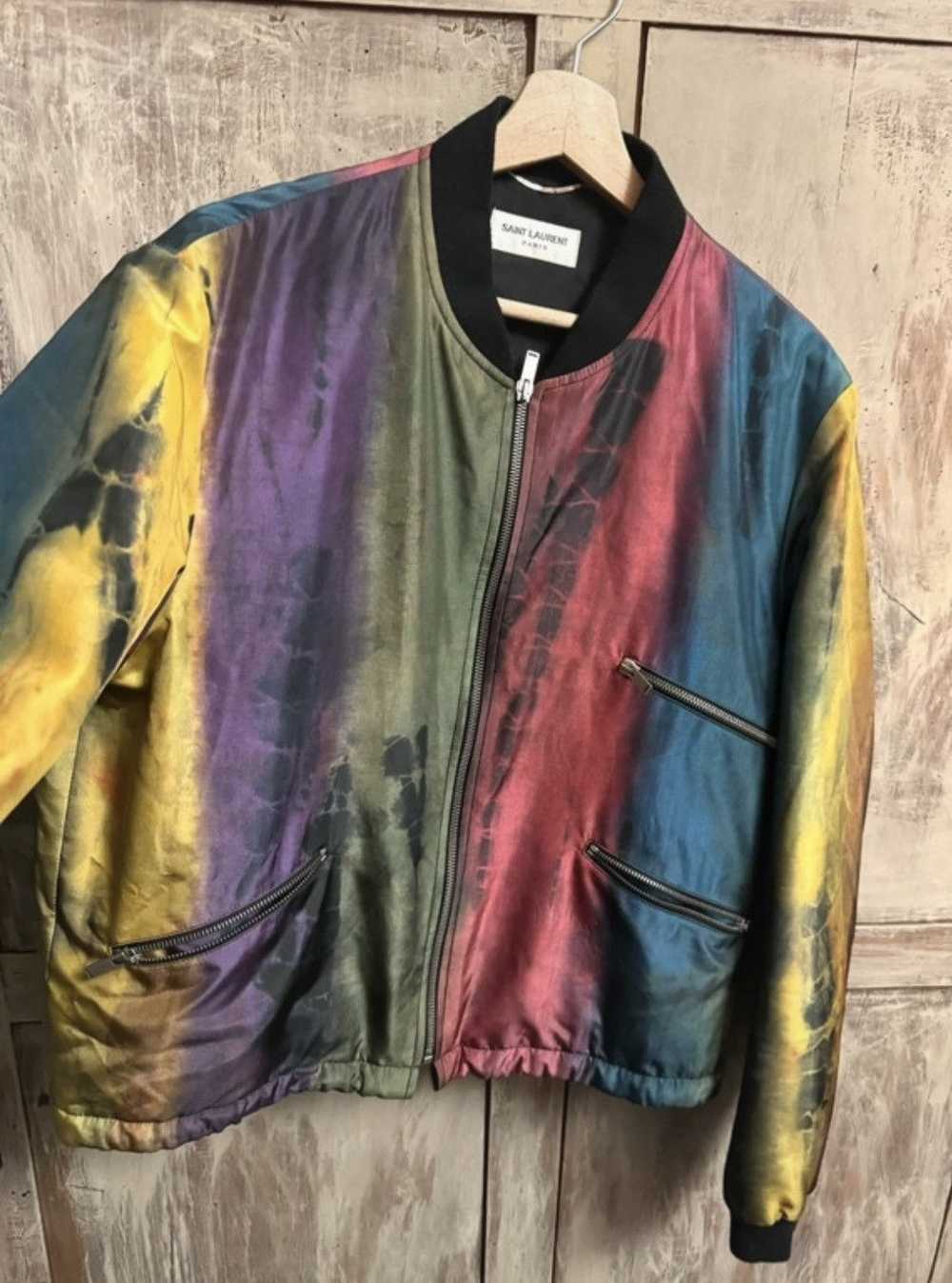 Saint Laurent Paris S/S 2018 MULTICOLOR JACKET - image 4