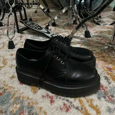 Dr. Martens Dr. Martens 1461 Smooth Leather Platf… - image 1