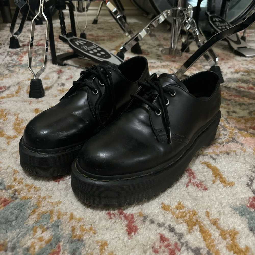 Dr. Martens Dr. Martens 1461 Smooth Leather Platf… - image 2