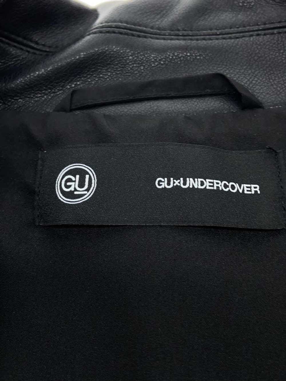 Undercover 🐎 GU Leather Rider Jacket - image 3