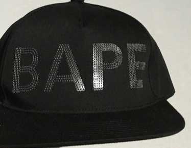 Bape Bape silver logo hat - image 1