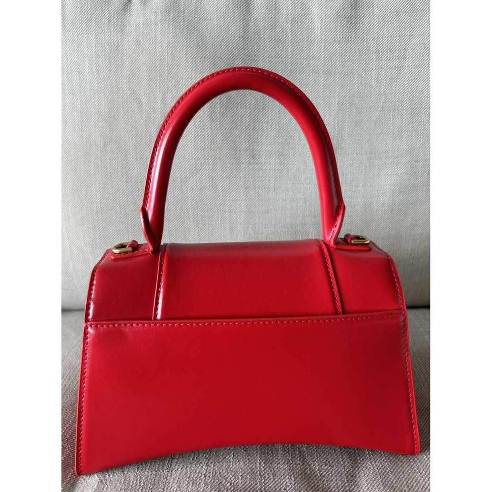 Balenciaga Hourglass leather mini bag - image 3