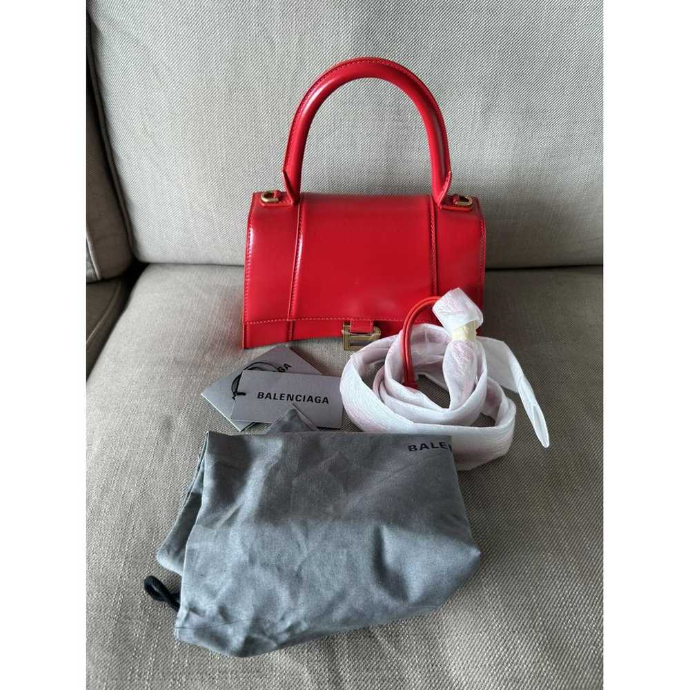 Balenciaga Hourglass leather mini bag - image 6