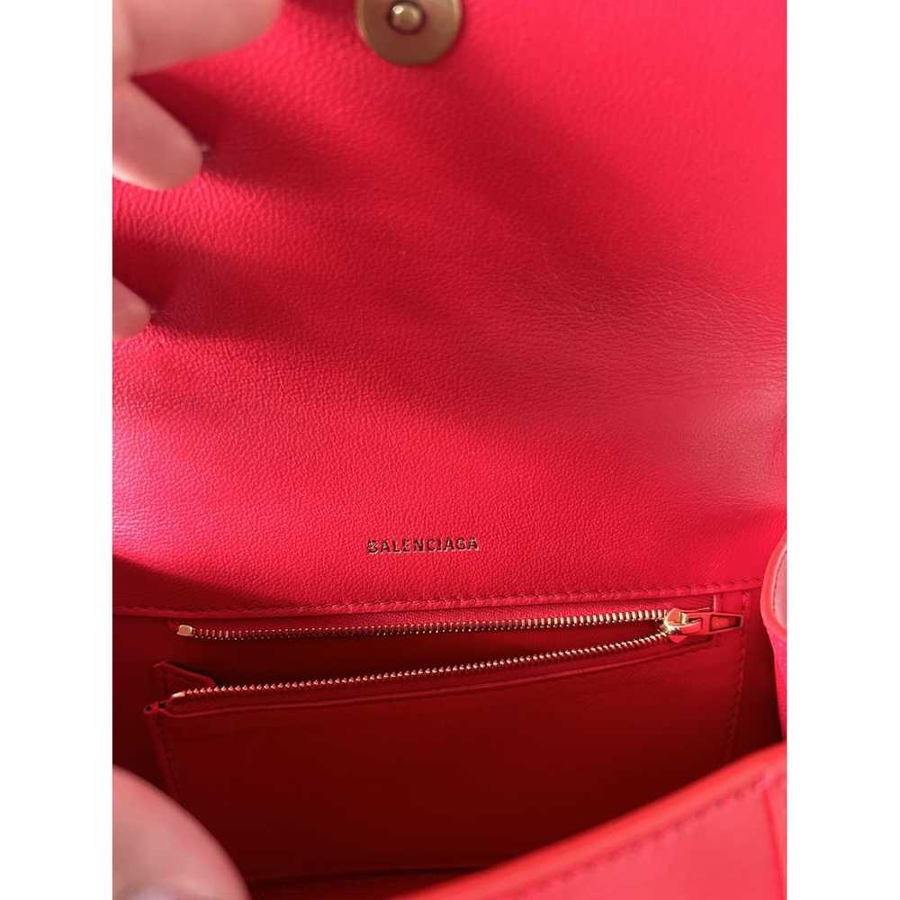 Balenciaga Hourglass leather mini bag - image 8