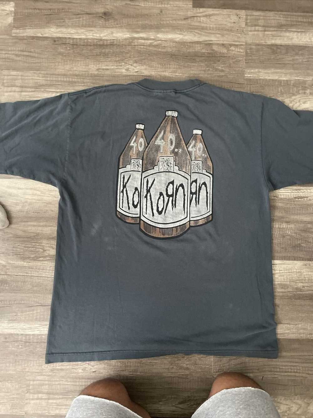 Band Tees Korn 90’s band tee shirt 40’s 40 ounce … - image 5