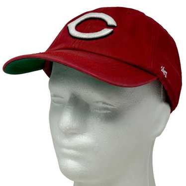 47 Brand Cincinnati Reds Dad Hat Baseball Cap Red 