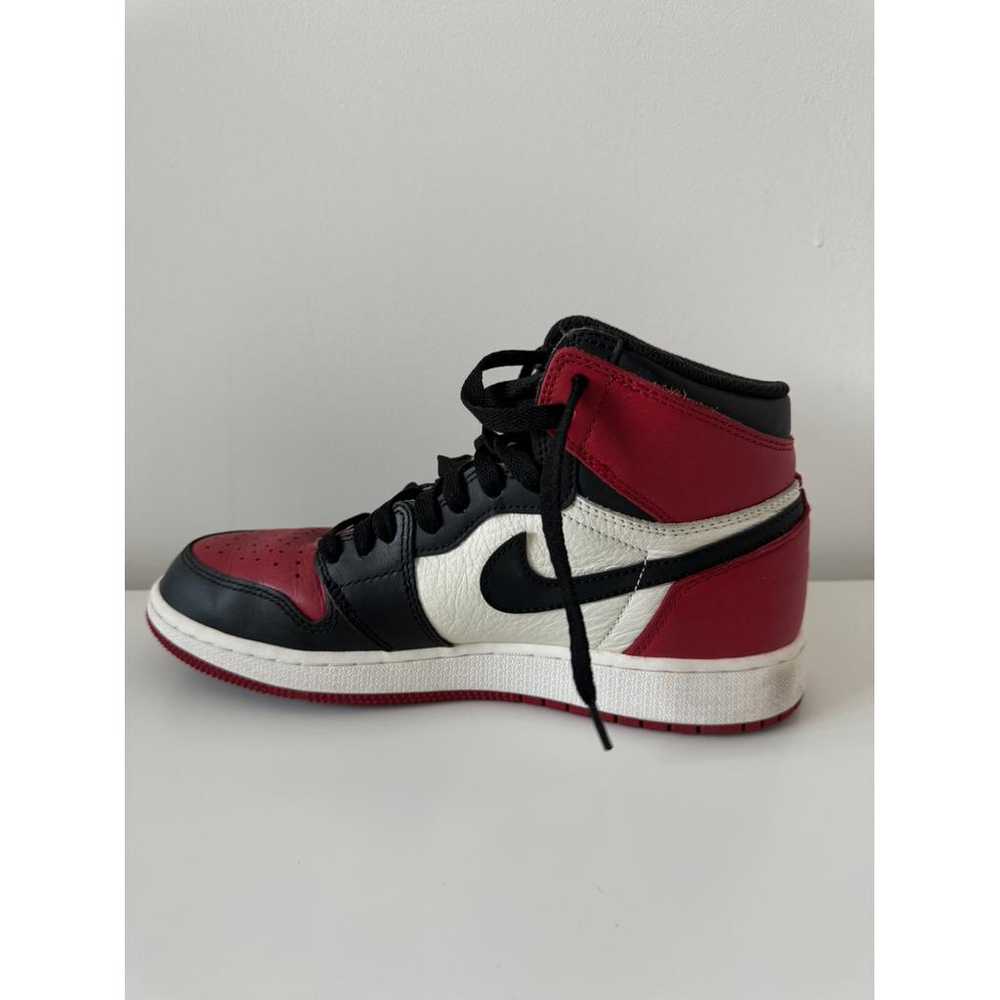 Jordan Leather high trainers - image 3