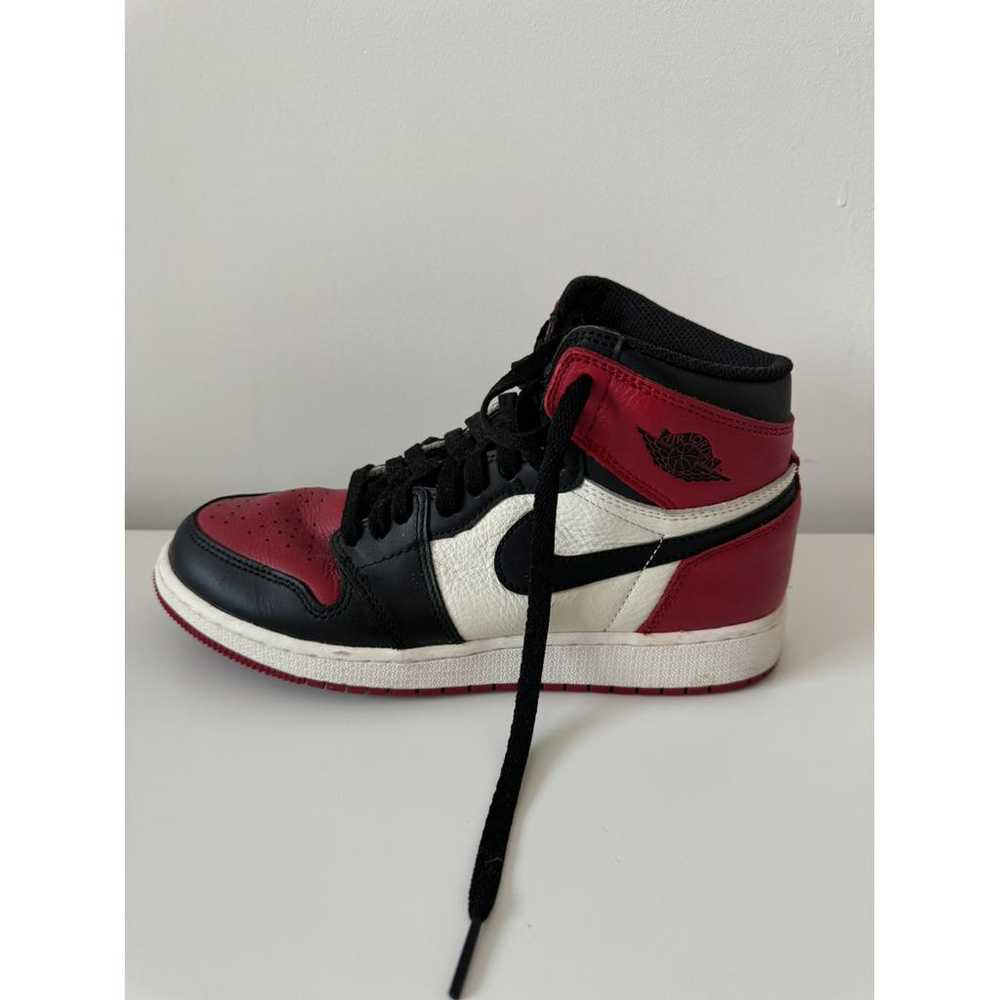 Jordan Leather high trainers - image 4