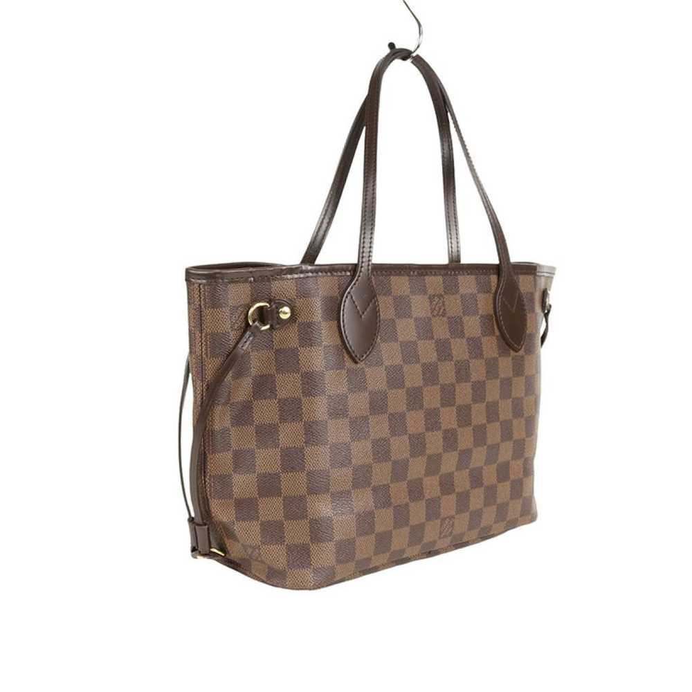 Louis Vuitton Neverfull leather handbag - image 2