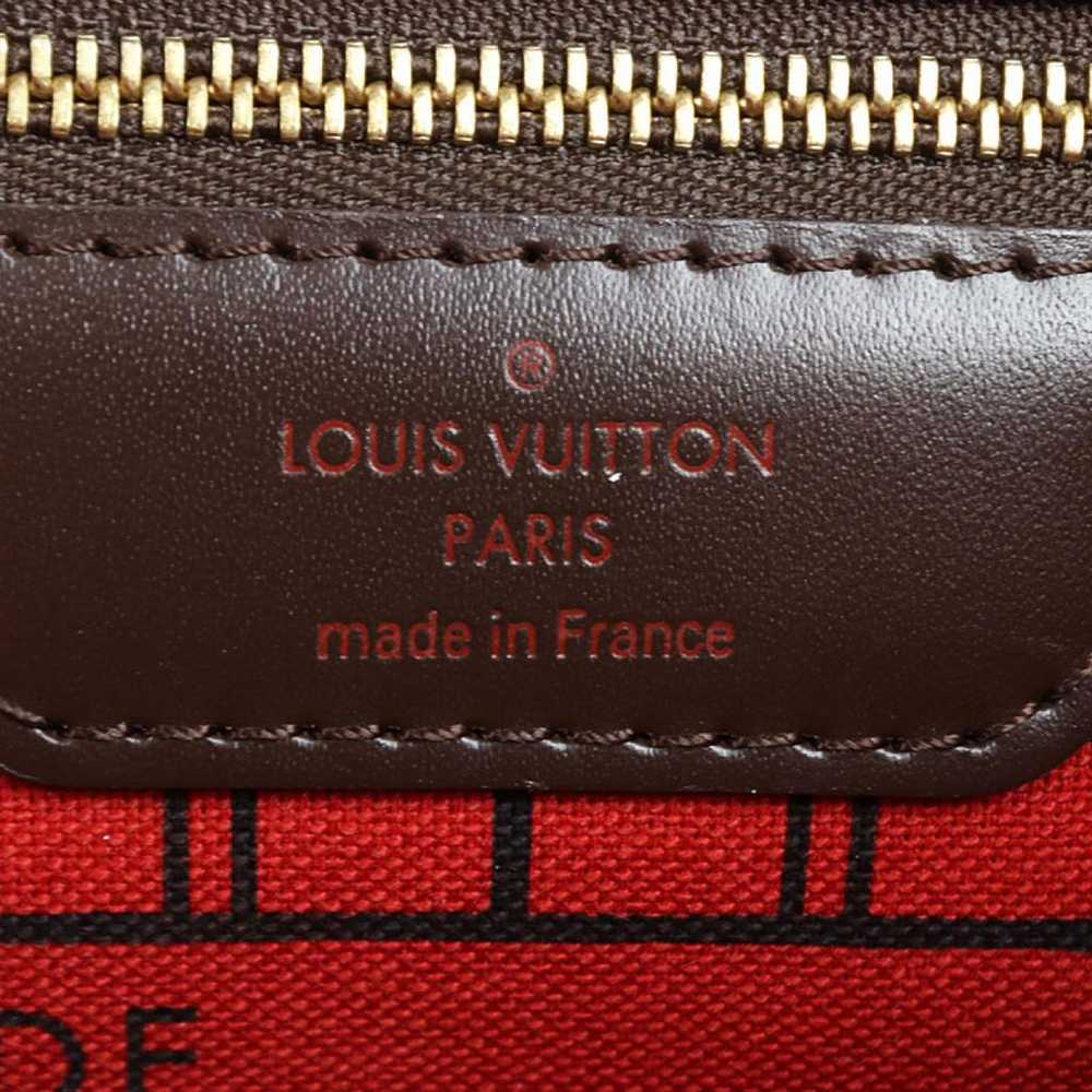 Louis Vuitton Neverfull leather handbag - image 5